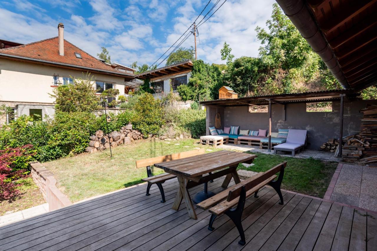 Le Grand Nichoir De La Colline - Parking - Wifi Villa Mutzig Bagian luar foto