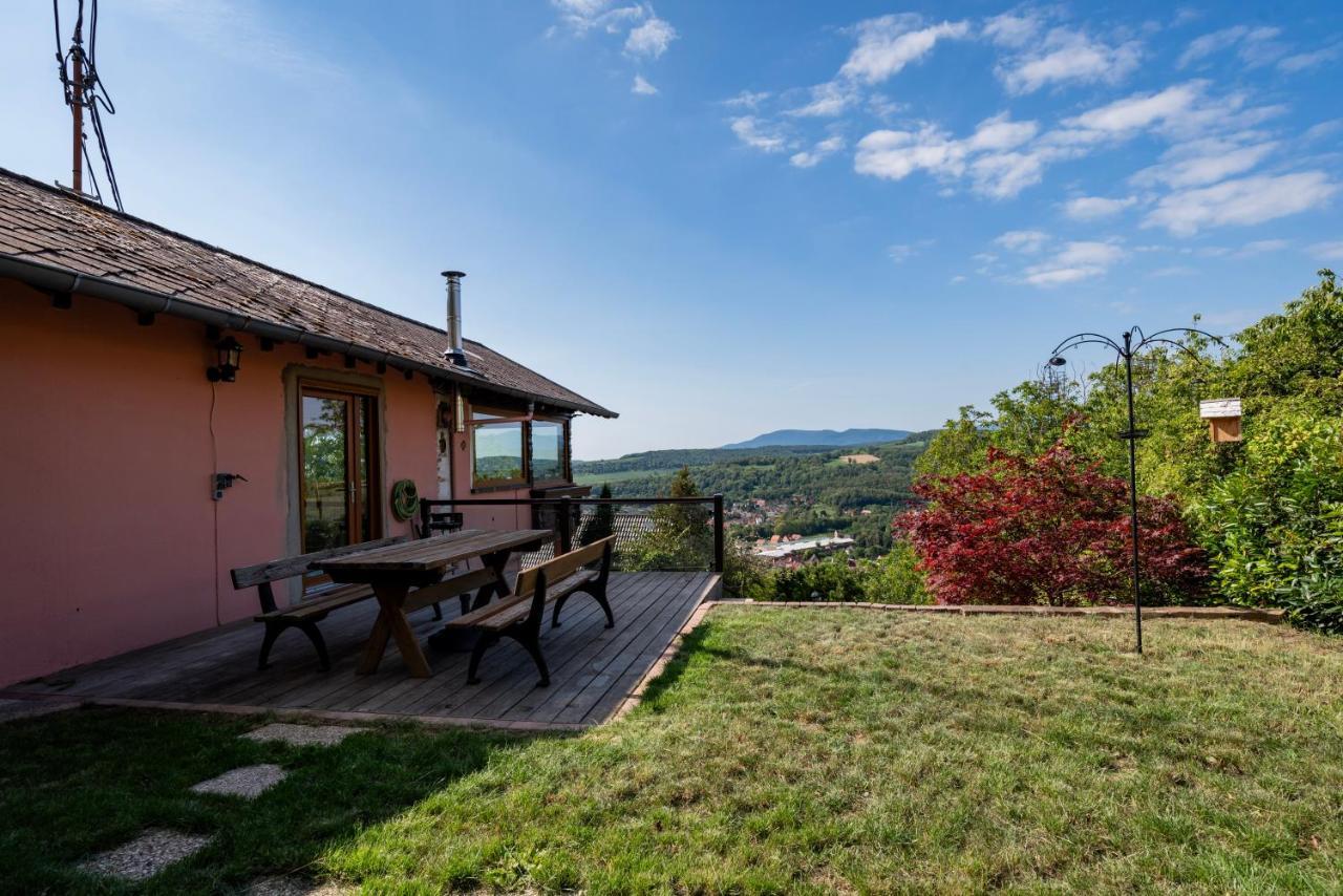 Le Grand Nichoir De La Colline - Parking - Wifi Villa Mutzig Bagian luar foto